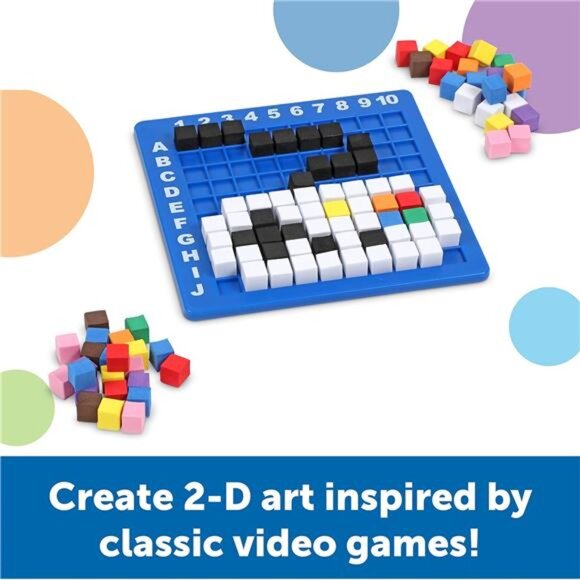 Learning Resources STEM Explorers‎ Pixel Art Challenge, 402 Pieces, Ages 5 - Picture 2 of 6